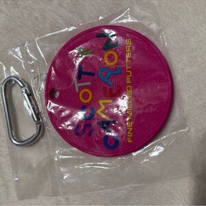 Scotty Cameron Alphabet Soup Putting Disc Bag Tag
